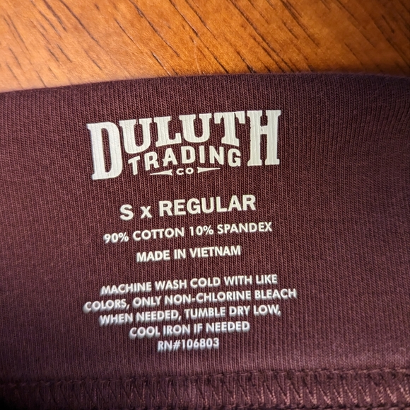 Duluth Trading Co. NoGA Naturale Cotton Leggings - Picture 4 of 4